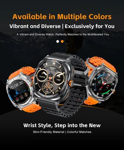 2025 New Smart Watch With 2 in 1 TWS Wireless Headset Bluetooth Call 1.53" AMOLED Screen 400mAh IP67 Waterproof Sport Smartwatch