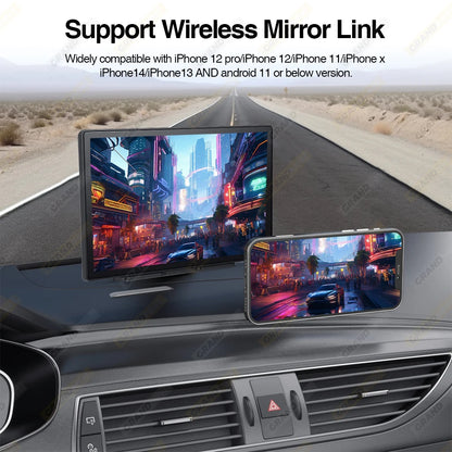 9 inch Car Radio Multimedia Video Player CarPlay Android Auto IPS Touch Screen AUX Input Bluetooth MirrorLink Universal