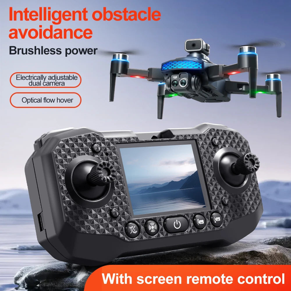 Xiaomi M6 Drone 8K Professional Aerial HD Camera 5G WIFI Intelligent Obstacle Avoidance With Screen Remote Control Drone Toys