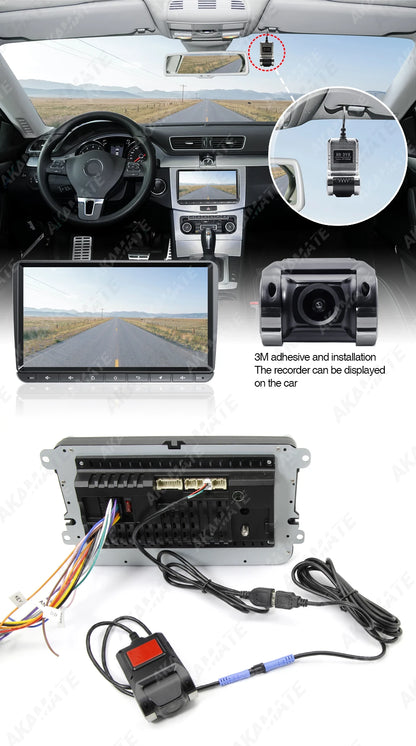 Dash Cam ADAS Car Electronic Dog USB AR Dash Cam Full HD 720P For Android Car Radio Camera Recorder DVR Dashcam Camcorder