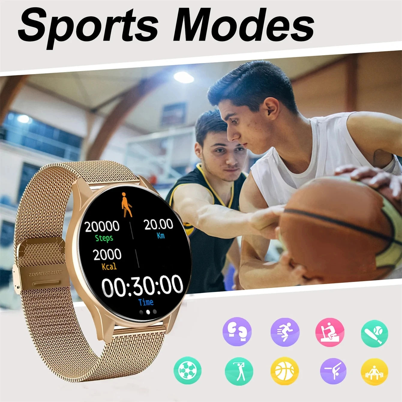 2025 NEW Hot Smart Watch For Men Women Wireless Call AI Voice Assistant Notification Alert Multi-Functional Watch Holiday Gifts