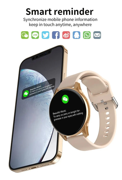 New Smartwatch 2025 Round AMOLED  relojes para hombres  Bluetooth Wireless Smart Watches For Man Woman Custom Watch Faces Watch