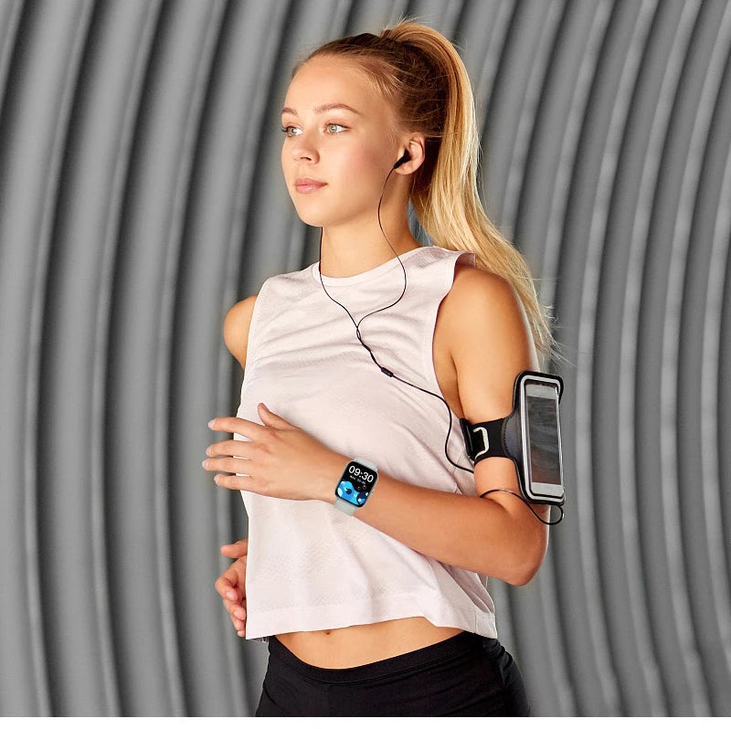 LIGE 2025 Smart Watch Men 1.85'' Screen Lady Gift Sports Fitness Watches Bluetooth Calling Digital Wristwatch For Android Phone