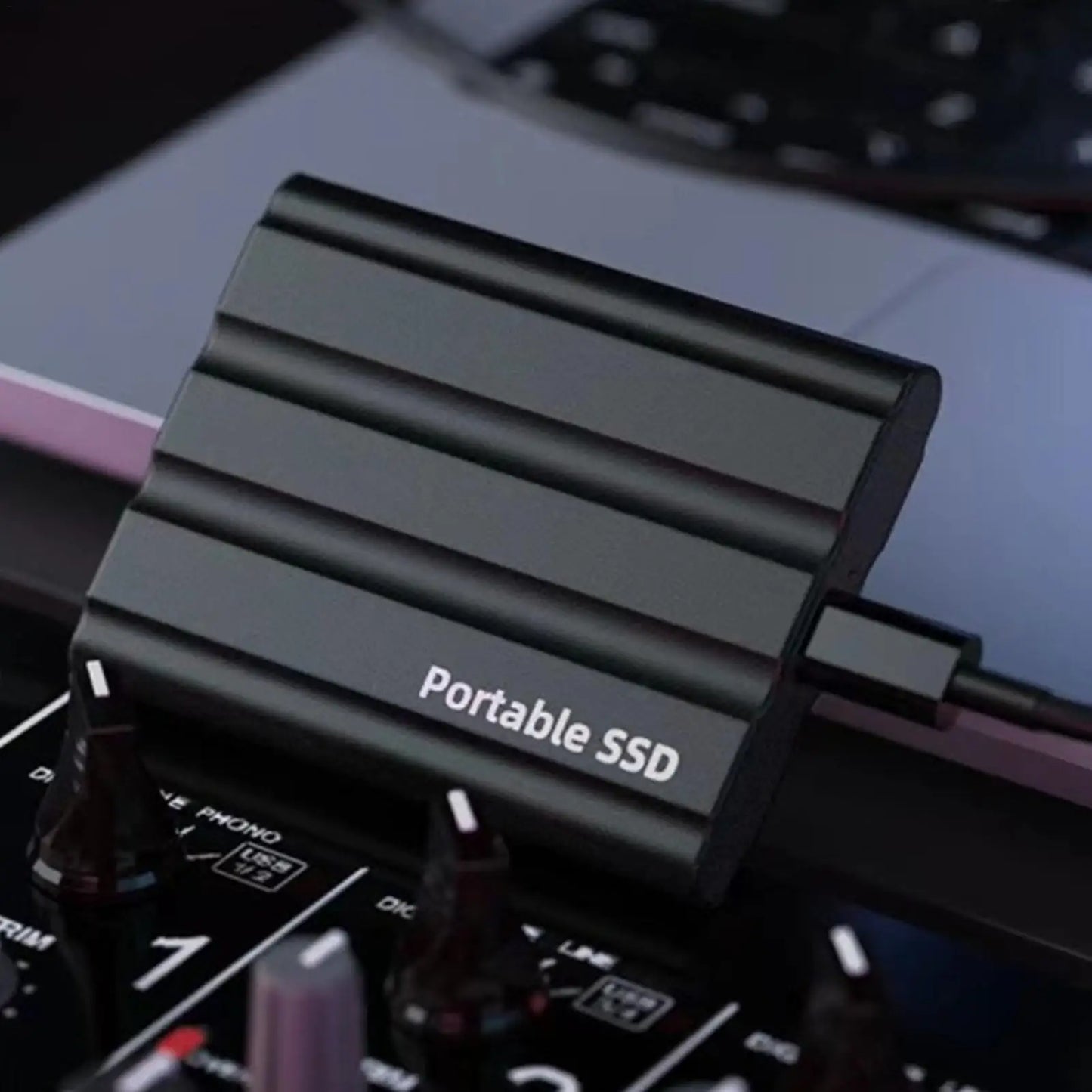 Portable Hard Drive External HDD High Speed 1TB Large Capacity Metal Hard Drive  Portable SSD Hard Disk for Phone Loptop