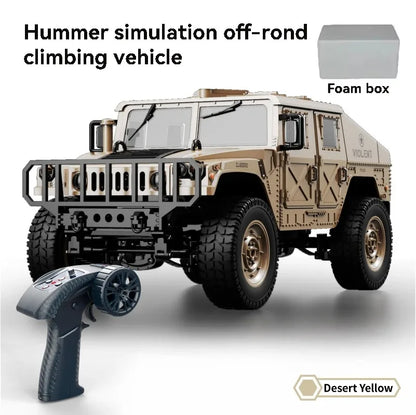 JJRC C8835 RC Car Simulation 4x4 All-terrain 2.4G Remote Control Car Off-road Climbing Electric Truck with LED Light RC Toy Gift