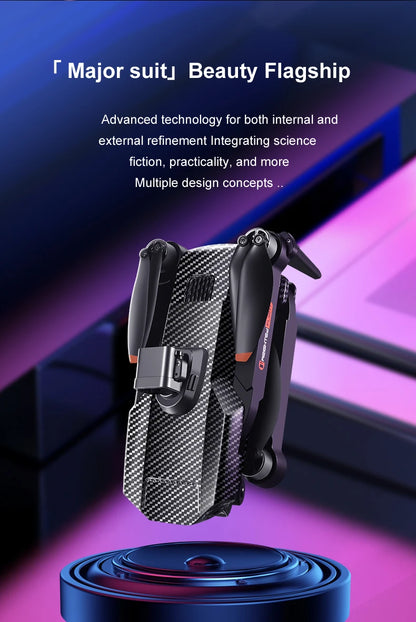 New K918 Drone GPS 8K Professional HD 360° Dual Cameras 5G WIFI Brushless Motors Obstacle Avoidance Foldable Quadcopter