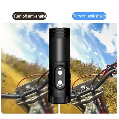 4K Mini Sport DV Action Sport Camera Flashlight Helmet Full HD 1080P Video Ideal Bodycam for Bike, Cycle, Motorcycle Camcorder