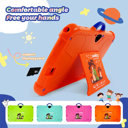 New Cartoon Pattern Kids Tablet 7 Inch Quad Core 4GB RAM 128GB ROM Android Learning Education Games Tablets Children's Gifts