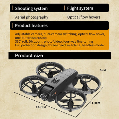 Xiaomi Dual Camera Drone YL3 Aerial Photography Aircraft 5G WIFI Brushless Motor Remote Control Optical Flow Hover Aircraft Gift