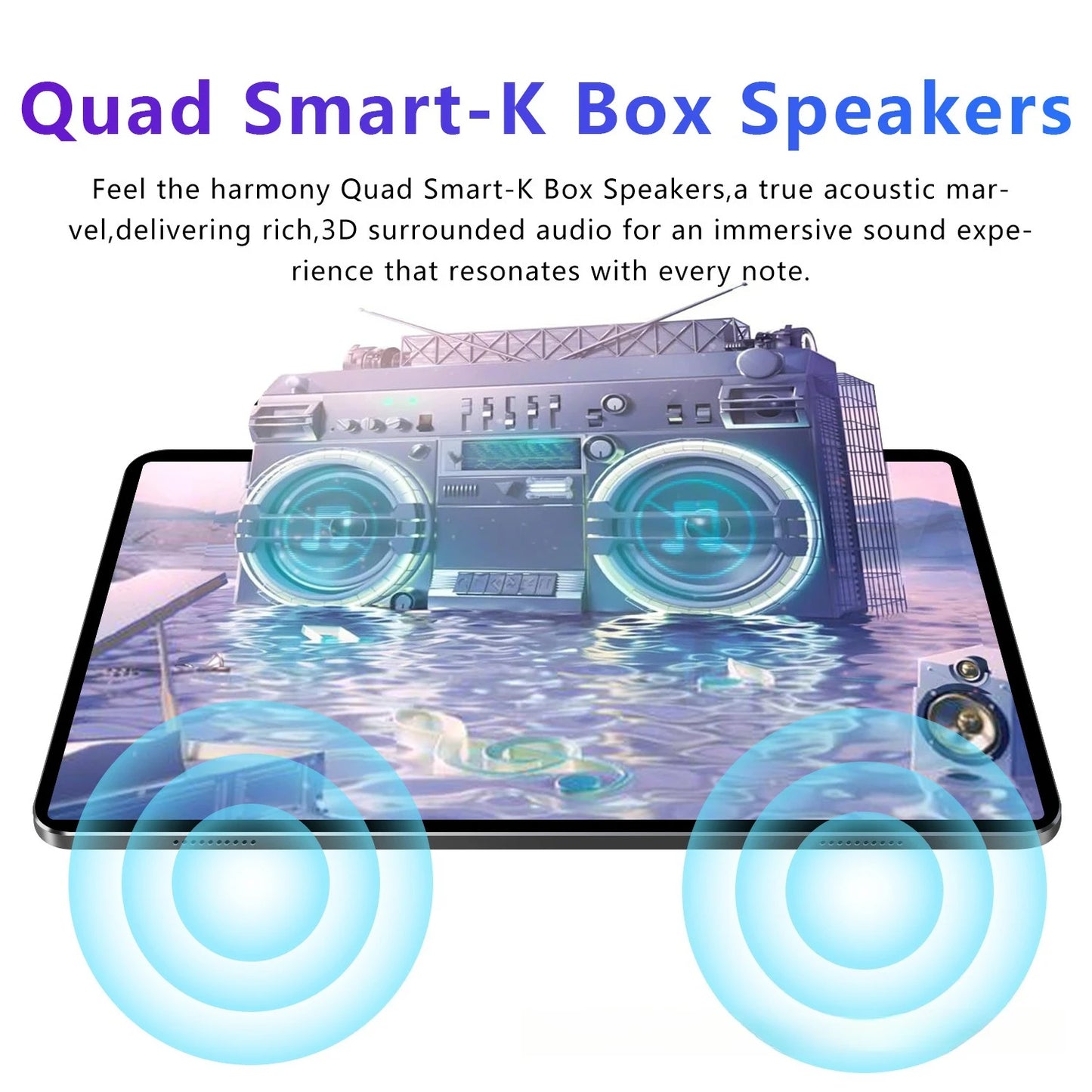 Best-selling tablet Android 15 2024 eight-core dual camera 5G Wifi memory 16GB 512GB battery 12000 mAh smart tablet