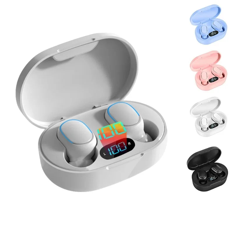 E7S Wireless Bluetooth Earphones TWS Headset Noise Cancelling Earphones With Microphone Headphones For iPhone Xiaomi