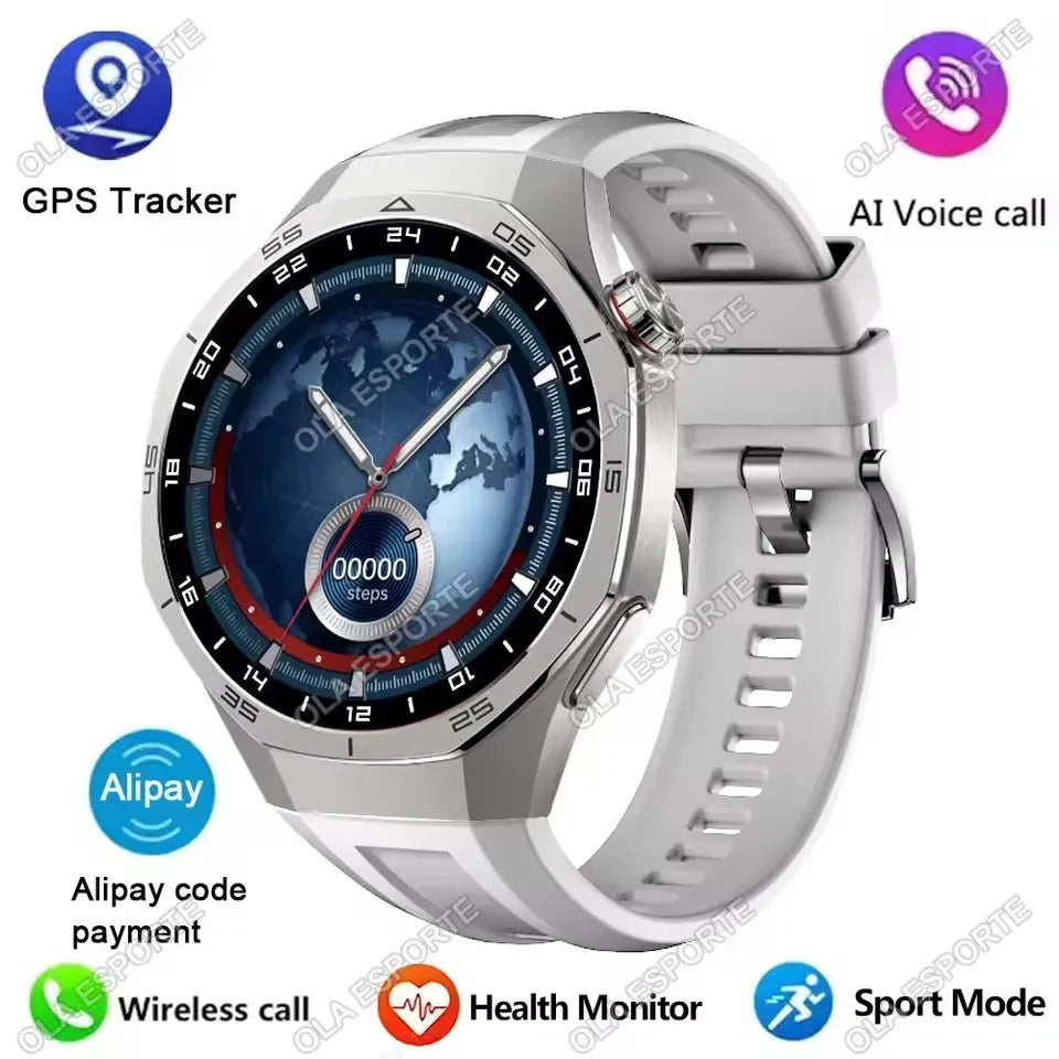 Men Women SmartWatch 2025 New 1.51 HD Screen 450Mah Fitness Track Heart Rate Sleep Gps Tracker Smart Watch Sport IP68 Waterproof