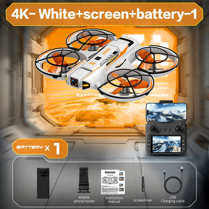 For Xiaomi New A21 Pro Mini Drone 4K Professional 8K HD Camera with Screen RC Dron Brushless Motor Obstacle Avoidance Quadcopter