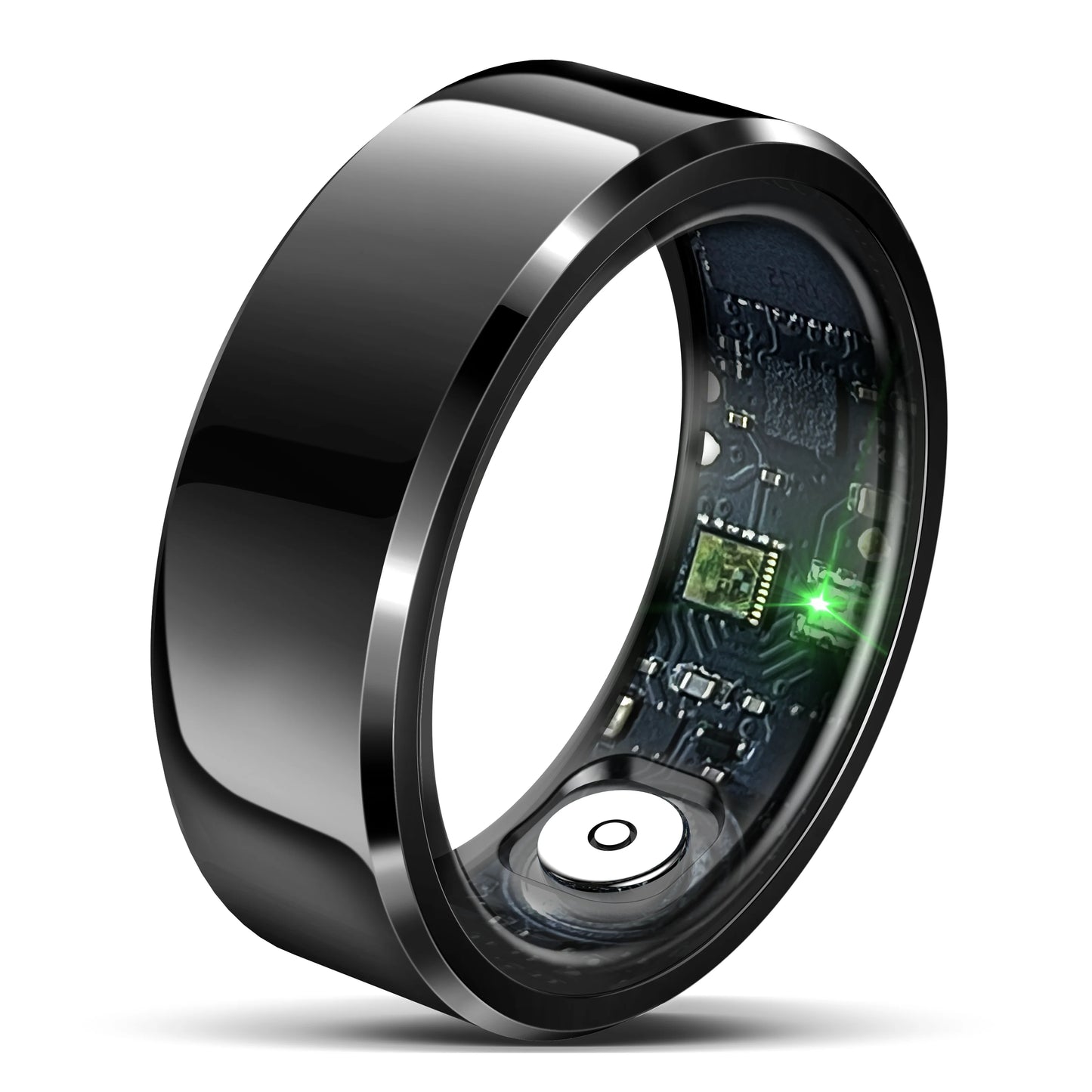 Couple Xiaomi Smart Ring, Bluetooth Sync,Sleep&Heart Rate Tracker, 5ATM Waterproof, Compatible iOS/Android, Men&Women Smart Ring