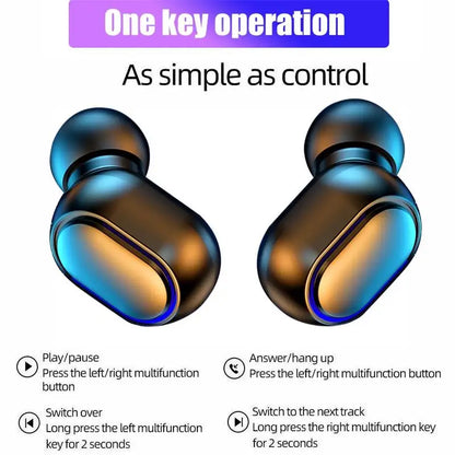 2025 E7S TWS Wireless Headphones Bluetooth Earphones HIFI Lossless Sound Headsets Sport Waterproof Earbuds For All Smartphones
