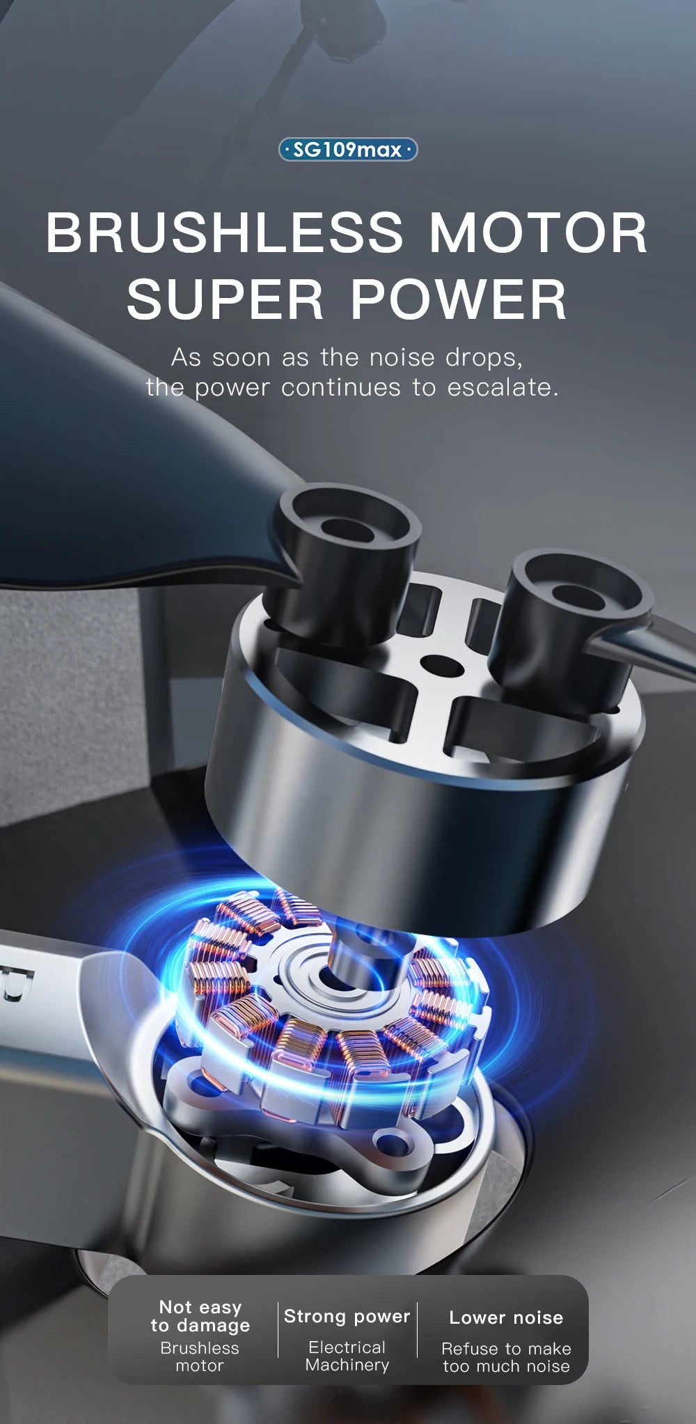 SG109 PRO Max Drone 4k GPS 8K HD Dual Camera Professional Aerial Photography UAV Brushless Motor Quadcopter Toys Aircraft