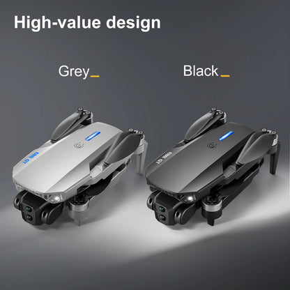 E88GT 4.3-inch Large Screen Drone Brushless Dual Camera Aerial Photography 8K HD Optical Flow Remote Control Aircraft Boy Gift