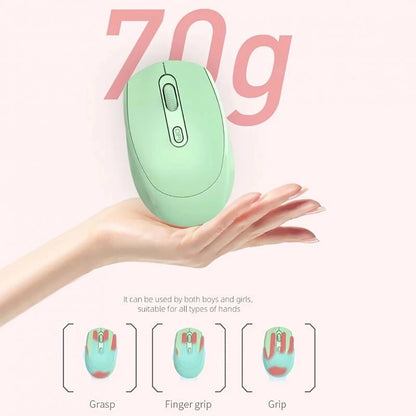 Wireless Silent Mouse Suitable For Business Office Esports Games Bluetooth 5.2 2.4G Dual Mode Mice Ergonomics Rechargeable Mouse