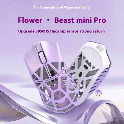 New WLMouse BEAST X MINI Pro Mouse Dual Mode Wireless Mouse Custom PAW3950 8000Hz Magnesium Alloy Gaming Mice FPS PC Accessories