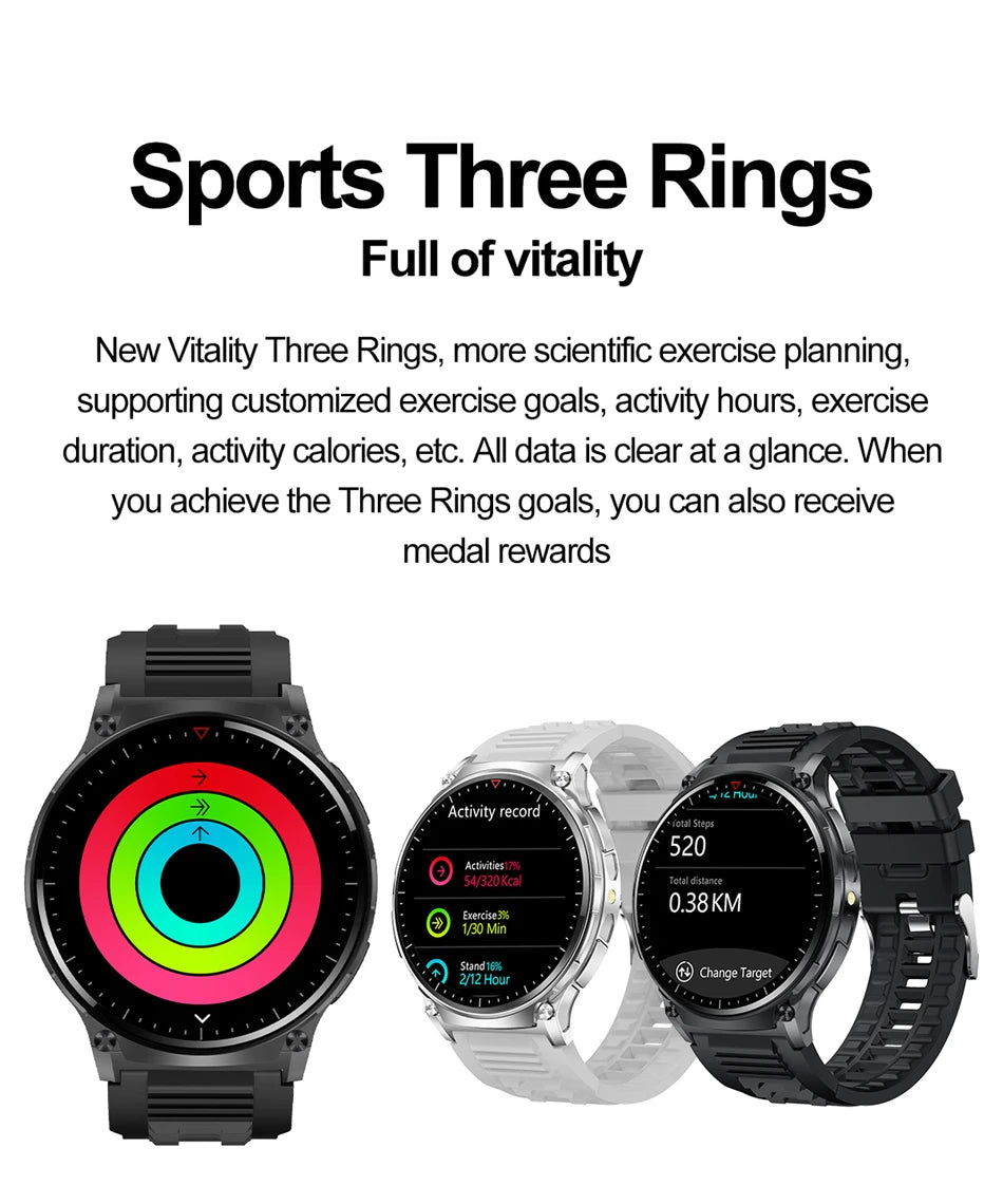 GPS NFC Compass Watch For HUAWEI GT5 Pro Smart Watch Men Altitude Bluetooth Call GPS HD 360*360 Screen Motion Tracking Watch