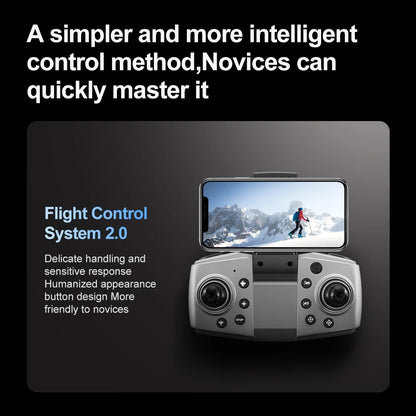 Xiaomi V86 Mini RC Drone 8K Aerial HD Intelligent Obstacle Avoidance Screen Remote Control Brushless Power GPS Helicopeter UAV