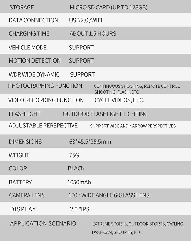 Action Camera 4K60FPS With Remote Control Screen Waterproof Sport Camera drive recorder Sports Camera Helmet Action Camera