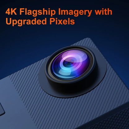 4K Action Camera 1080P 30FPS 170° Wide Angle Lens Outdoor Diving And Riding Sports Camera Ultra HD Pixels Sports Camera
