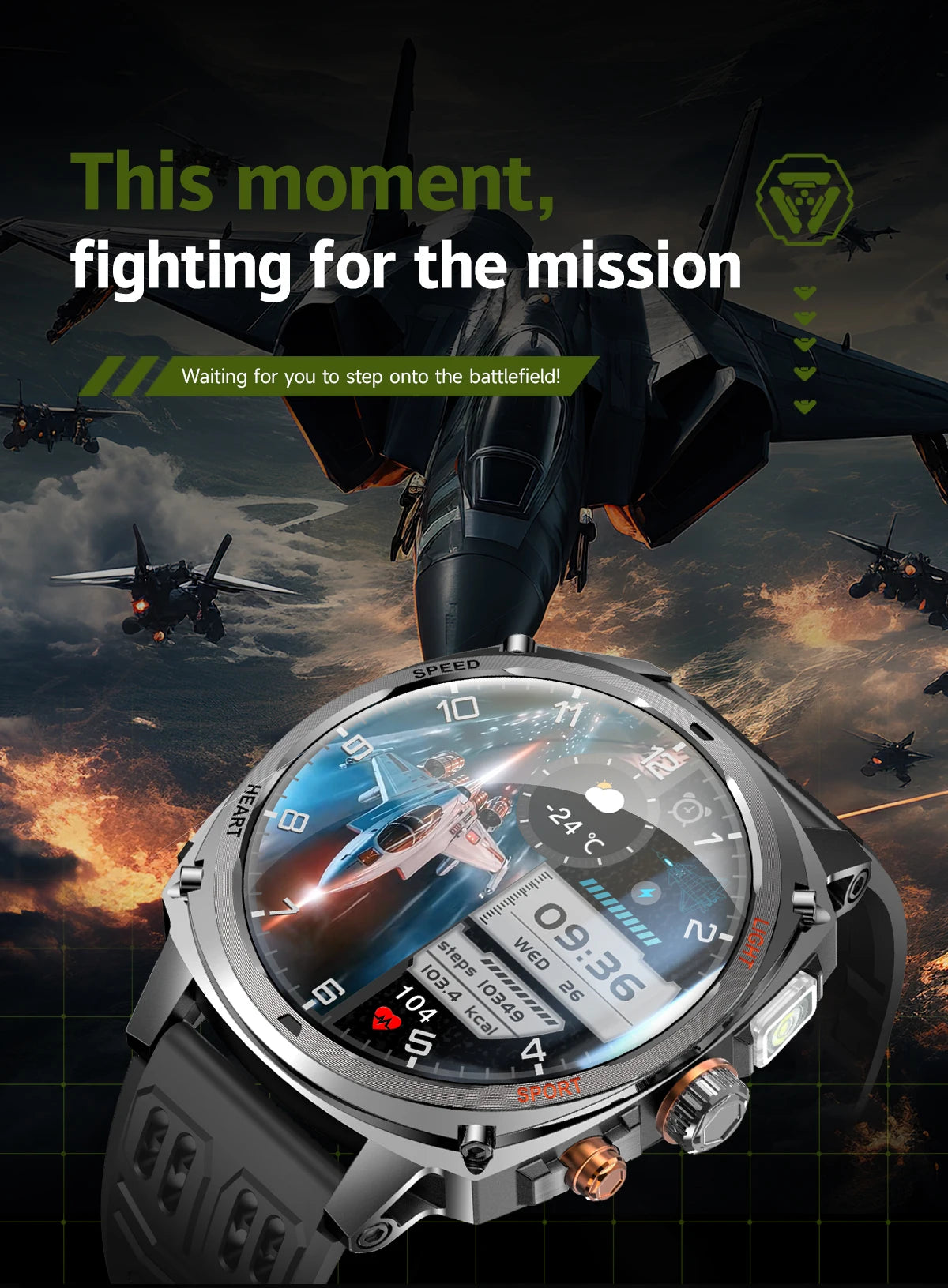 LIGE NEW Smart Watch Men 800mAh Large Battery Bluetooth Call IP67 Waterproof Smartwatch 100+Sport Health Monitor Smartwatches