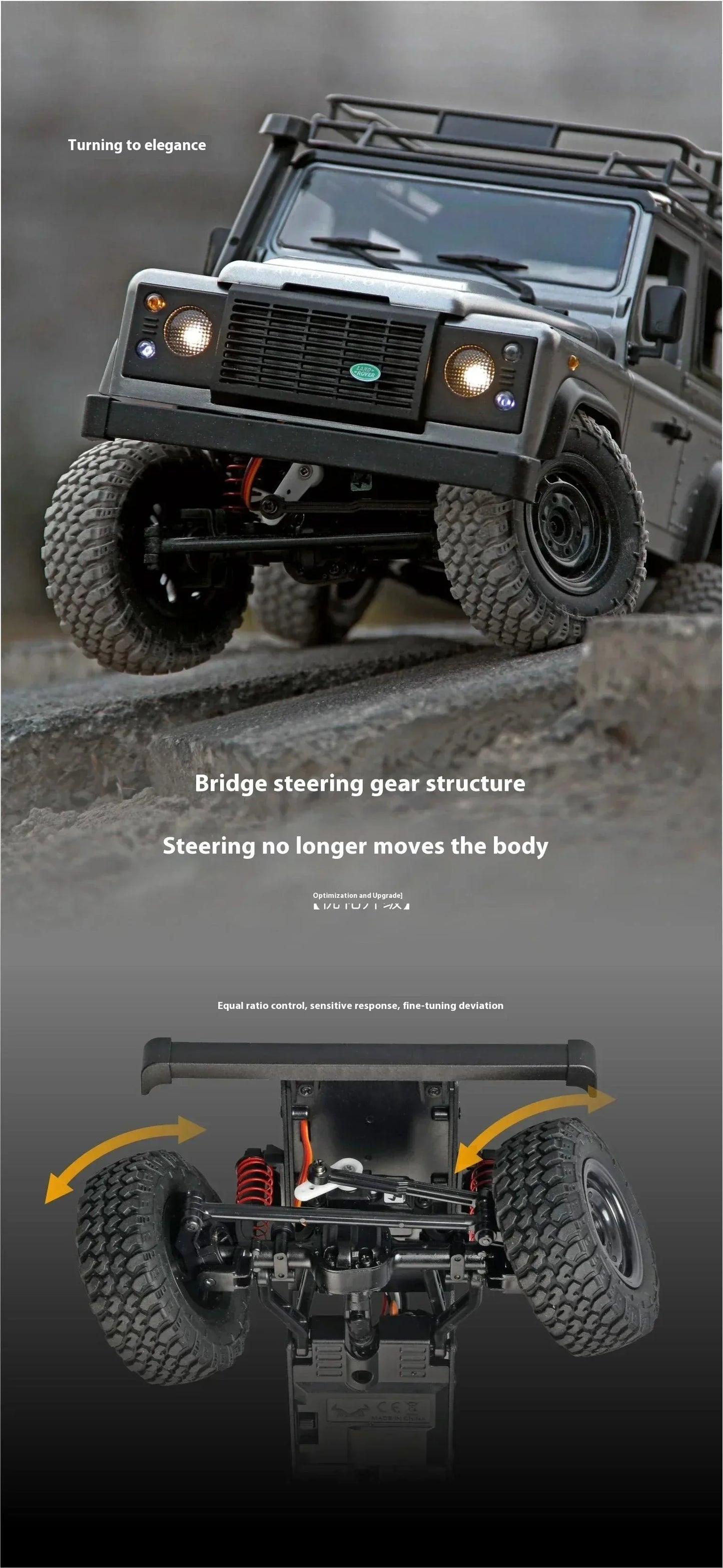 Official Licensed 1/12 4WD Off-Road RC Car MN98 Mn99S 2.4G Remote Control SUV Version Electric Climbing Car Model Toys for Kids