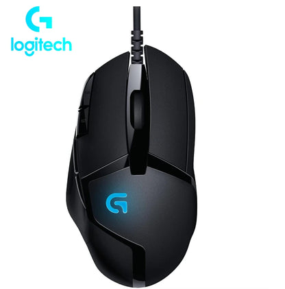 Logitech G402 Gaming Mouse with Adaptive Technology Ergonomic Contoured Shape for Casual And Professional Esports