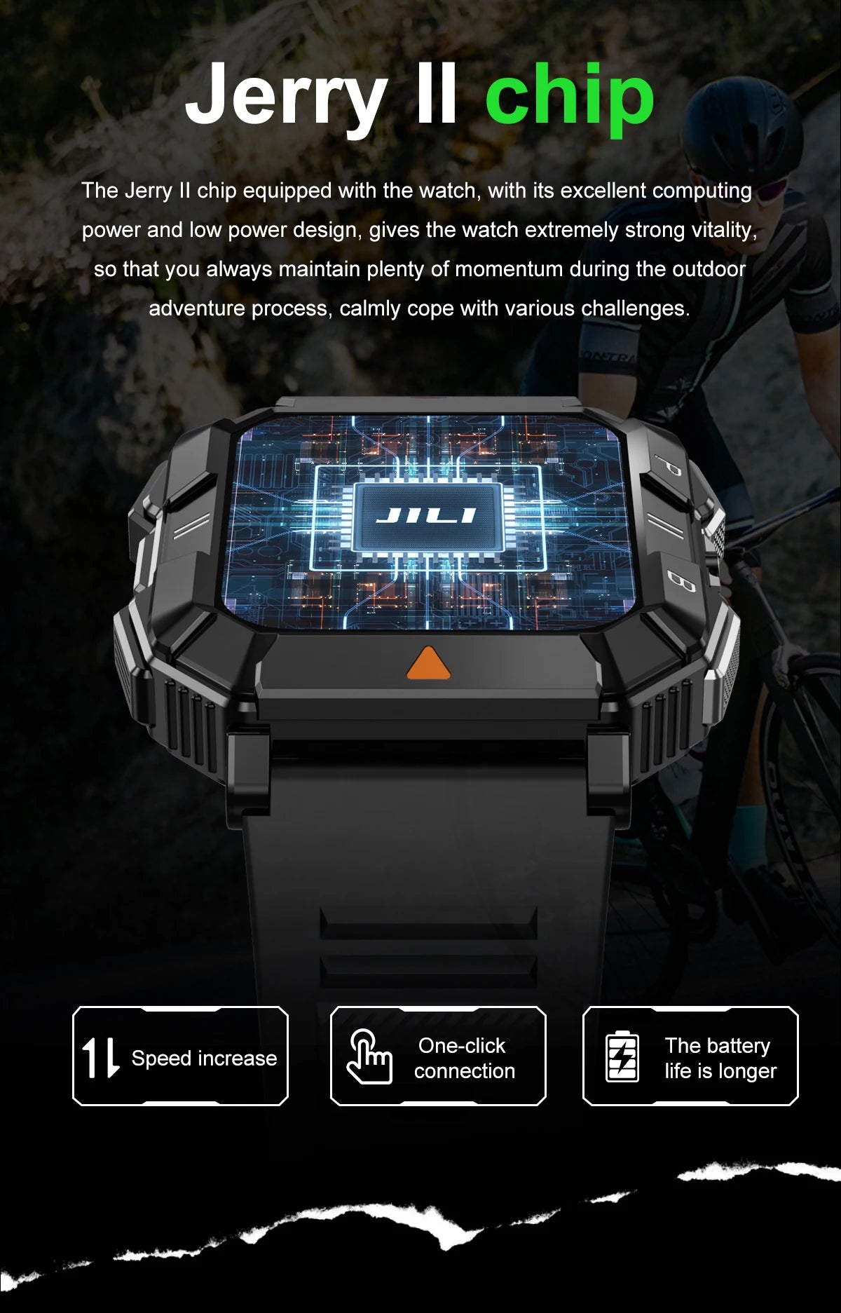 New Outdoor Rugged Military GPS Sports Track Smartｗatches Men's Waterproof Bluetooth Call Voice Assistant Heart Rate Smart Watch