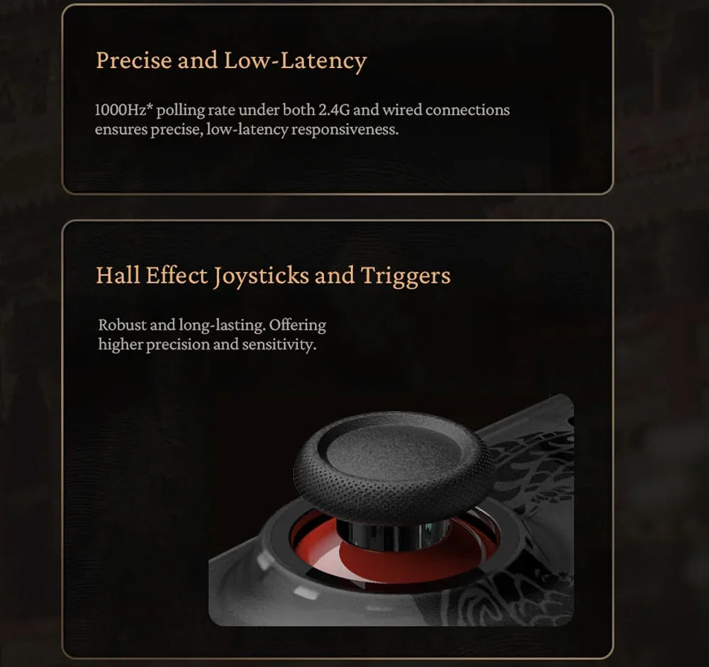 8BitDo Gamepads PC Black Myth Wukong Ultimate 2C Wireless or Wired Gaming Controller Windows 10 11 Steam Raspberry Pi Android