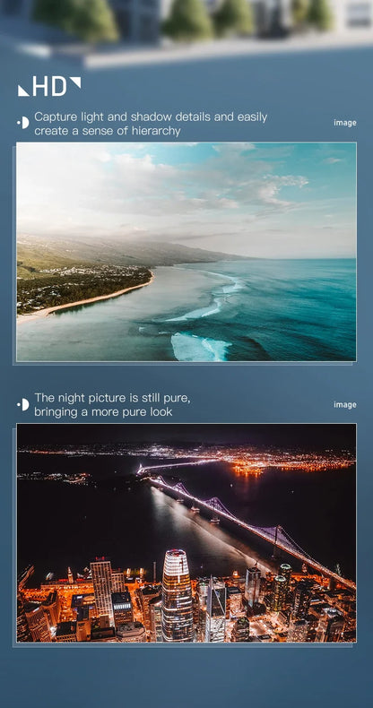 Drone 8K Professional GPS HD Camera Drones 5G WIFI FPV Video 4k UAV 5.9 inch large screen remote control RC Dron SG109 PRO MAX