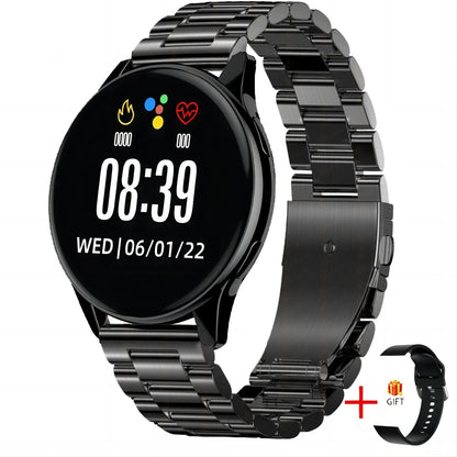 New Smartwatch 2025 Round AMOLED  relojes para hombres  Bluetooth Wireless Smart Watches For Man Woman Custom Watch Faces Watch