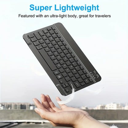 Wireless Keyboard Bluetooth-compatible Keyboard For Android IOS Windows Mini 78-Key Gaming Keybaord for PC iPad Tablet Keyboard