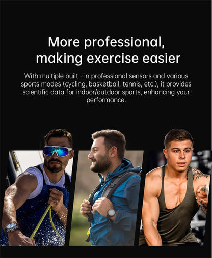 2025 Brand New Watch 5 Smartwatch Real AMOLED HD Screen 360*360 Heart Rate Bluetooth Call Waterproof Men Smart Watch Android IOS