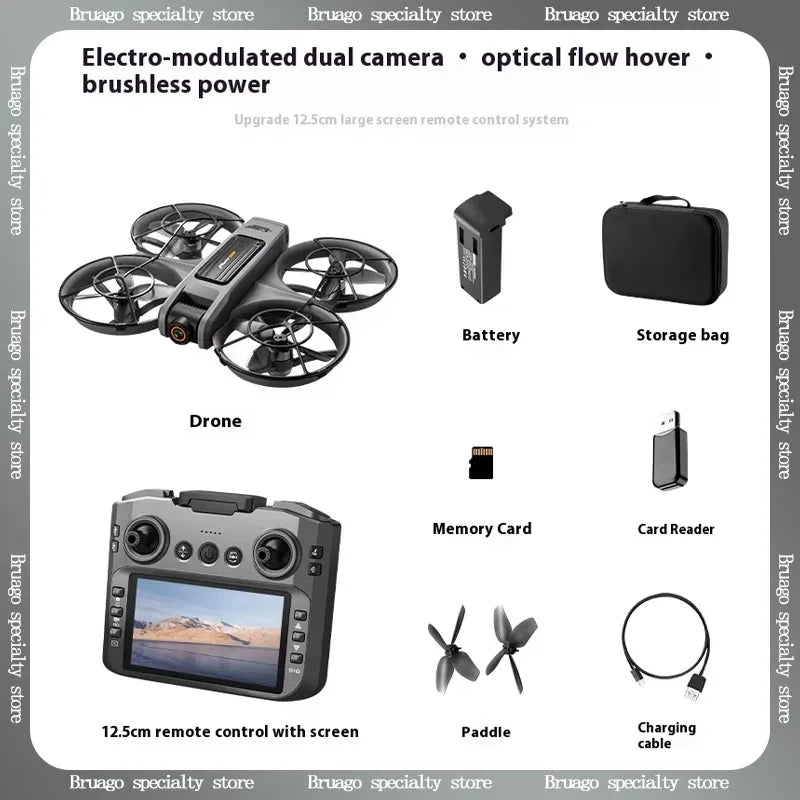2025 New Xiaomi S156 Professional Drone With 8k Camera 5g Wifi Fpv Uav Quadcopter Obstacle Avoidance Remote Control Screen