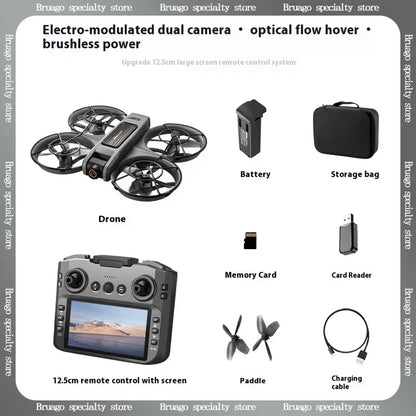 2025 New Xiaomi S156 Professional Drone With 8k Camera 5g Wifi Fpv Uav Quadcopter Obstacle Avoidance Remote Control Screen
