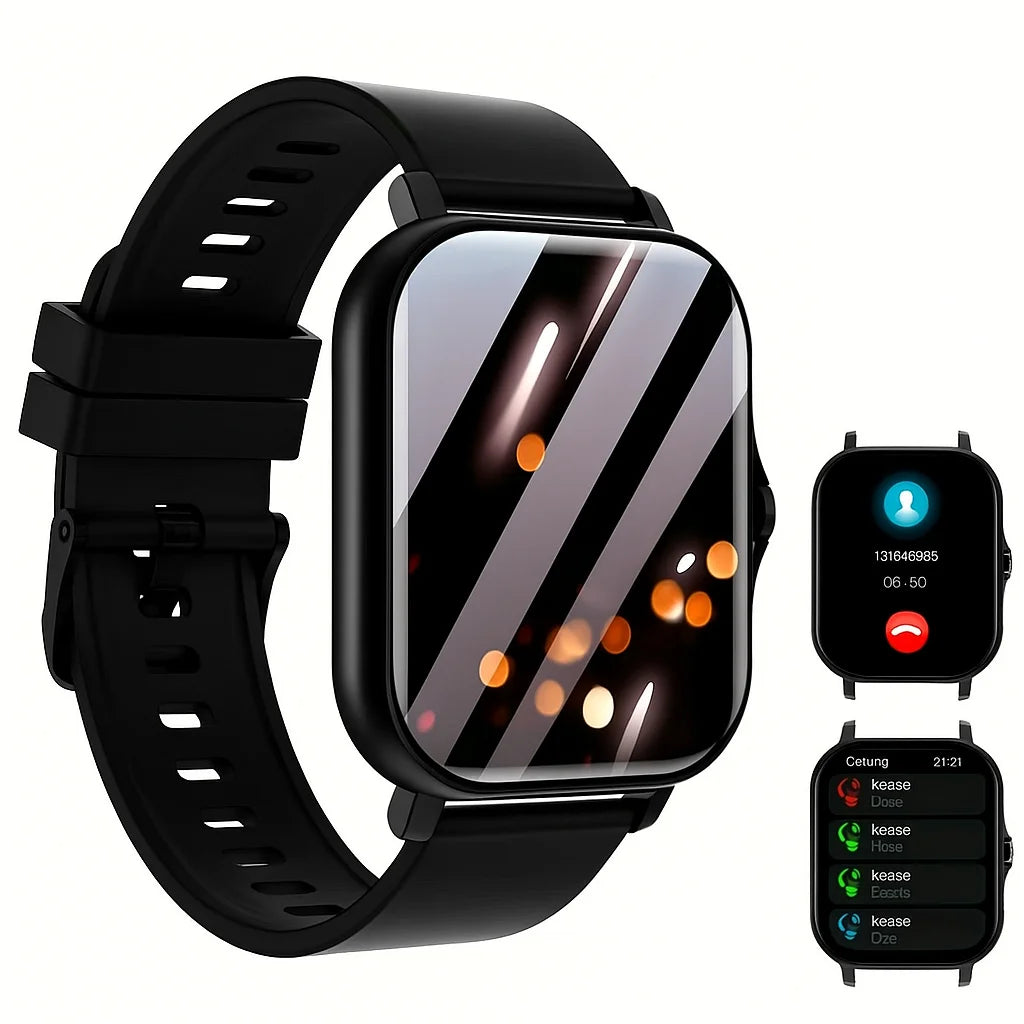 Smart Sports Watch for Women/men, Fitness Tracker with Answer/Make Calls,Fitness Watch with Sleep Tracker/100 Sports/l