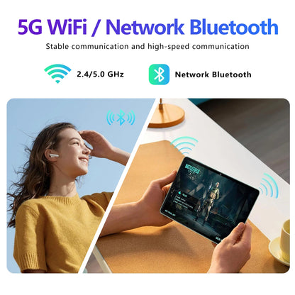 Best-selling tablet Android 15 2024 eight-core dual camera 5G Wifi memory 16GB 512GB battery 12000 mAh smart tablet