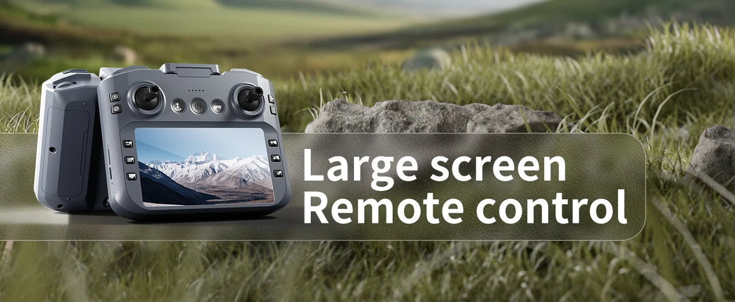 XT606 GPS Screen Control Brushless Drone 5G Optical Streaming Folding HD Dual Camera Screen Large 4.3 Inch One Key Return Flight