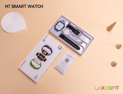 LAXASFIT New Curved Screen Women's Smart Watch 2.01'' AMOLED HD Touch Screen Bluetooth 5.3 Voice Call Men's Fitness Smart Watch