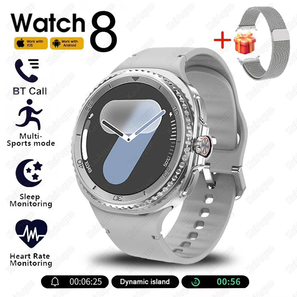 New DT Watch 8 Ultra Smart Watch Classic NFC Health Monitoring GPS Bluetooth Call IP68 Waterproof HD Smartwatch For IOS Android