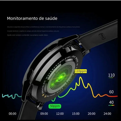 2025 New Women Bluetooth Call Smart Watch Heart Rate Blood Pressure Monitoring Smartwatches IP67 Waterproof Men Smartwatch+Box