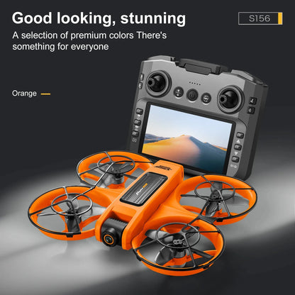 S156 Drone Professional 4K HD Dual ESC Camera FPV WiFi RC Dron Brushless Motor with Optical Flow Positioning Quadcopter Drone