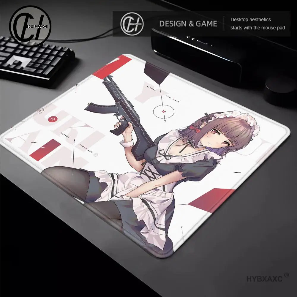 Large Gaming Mouse Pad Customizable Pattern Upgraded Smooth FPS Esports Office Gaming Desk Mat Gaming Accessories Rubber Mats