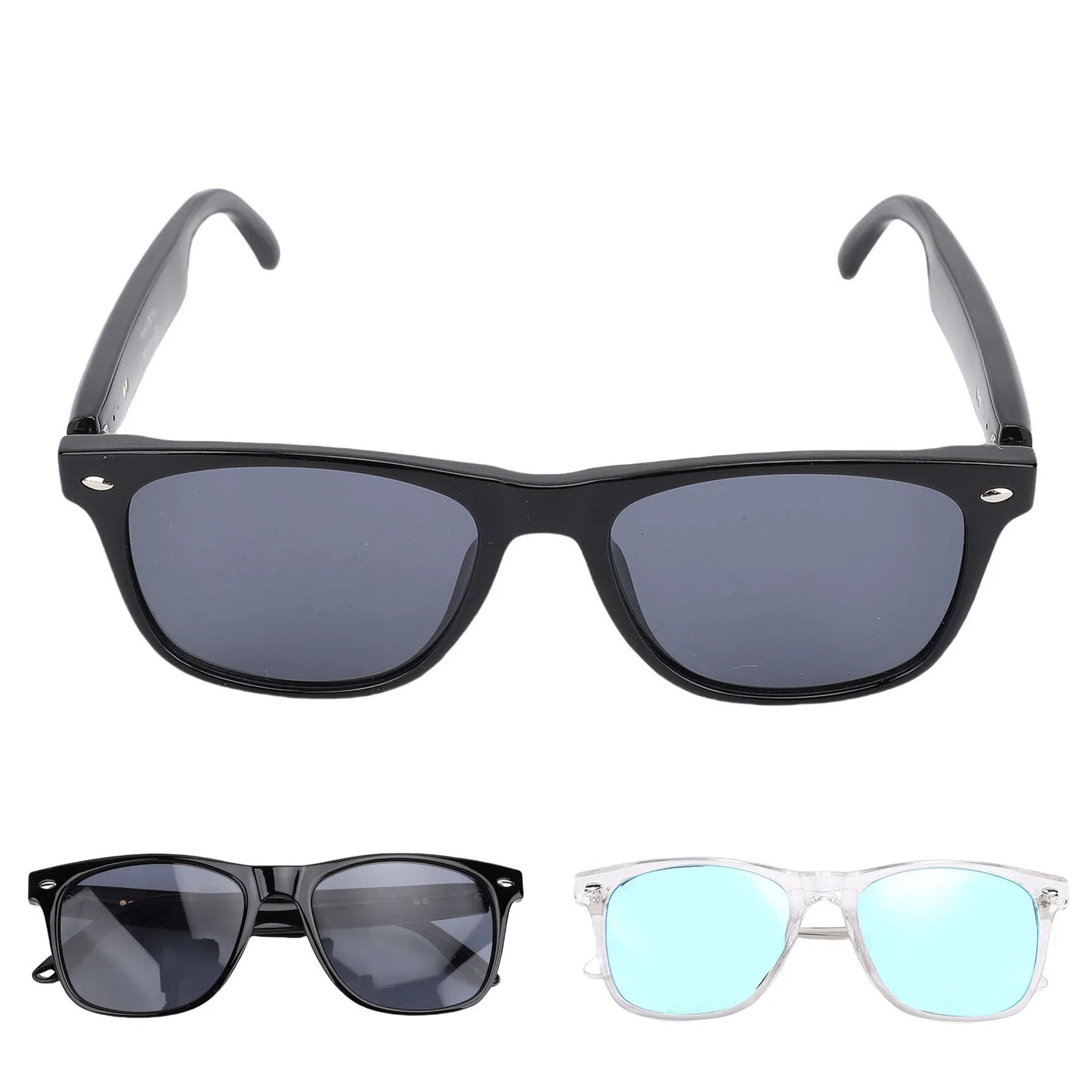 Smart Glasses Music Sunglasses Smart Sunglasses IP65 Water Proof Bluetooth 5.4 Sunglasses Noise Cancelling Built in Mic Speaker