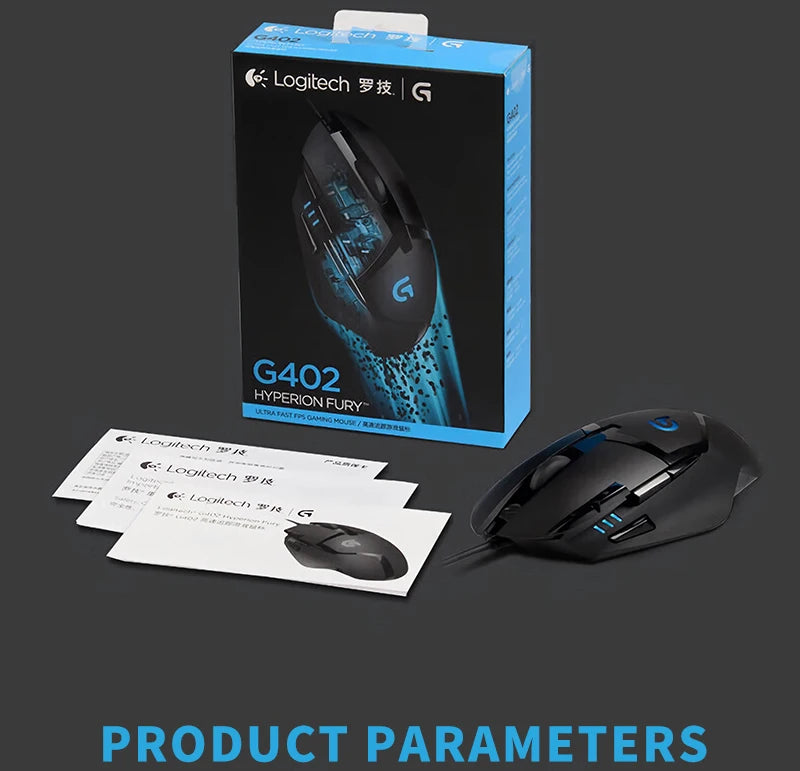 Logitech (G) G402 gaming mouse wired mouse e-sports mechanical macro programming mouse CSGO eating chicken computer competitive