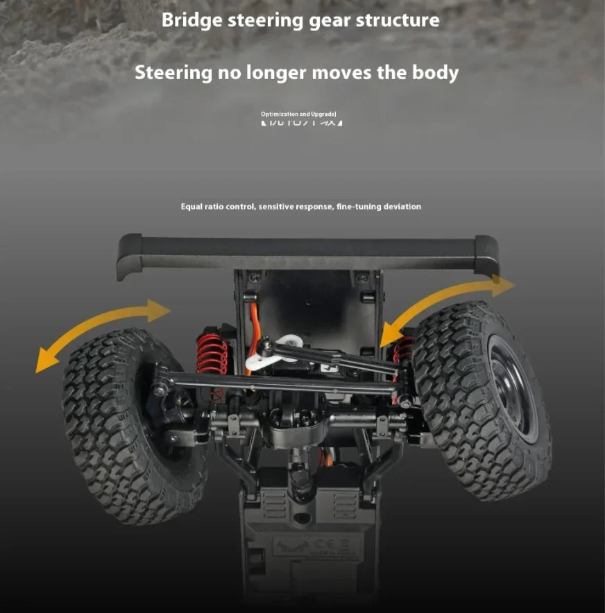 Official Licensed 1/12 4WD Off-Road RC Car MN98 Mn99S 2.4G Remote Control SUV Version Electric Climbing Car Model Toys for Kids