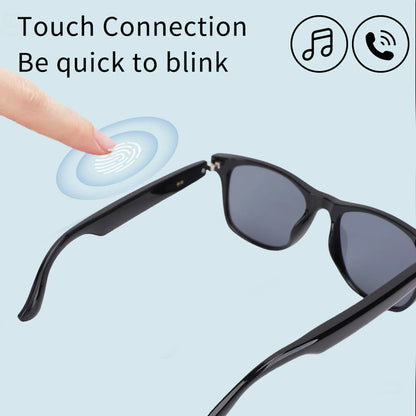 Smart Glasses Music Sunglasses Smart Sunglasses IP65 Water Proof Bluetooth 5.4 Sunglasses Noise Cancelling Built in Mic Speaker